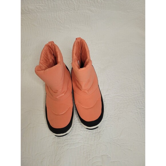 The North Face Winter Boots Women Orange Nuptse II Bootie 700 Dryvent US 10/UK 8 - Picture 6 of 9